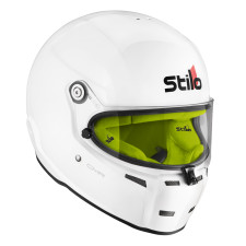 Stilo ST5 CMR karting white helmet with colored interior