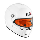 Casque karting Stilo ST5 CMR blanc intérieur coloré