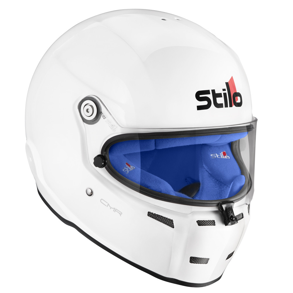 Go-Kart-Helm Stilo ST5 CMR weiß Innen farbig - STI-AA0721AH2P.B.XS - AA0721AH2P54BLU
