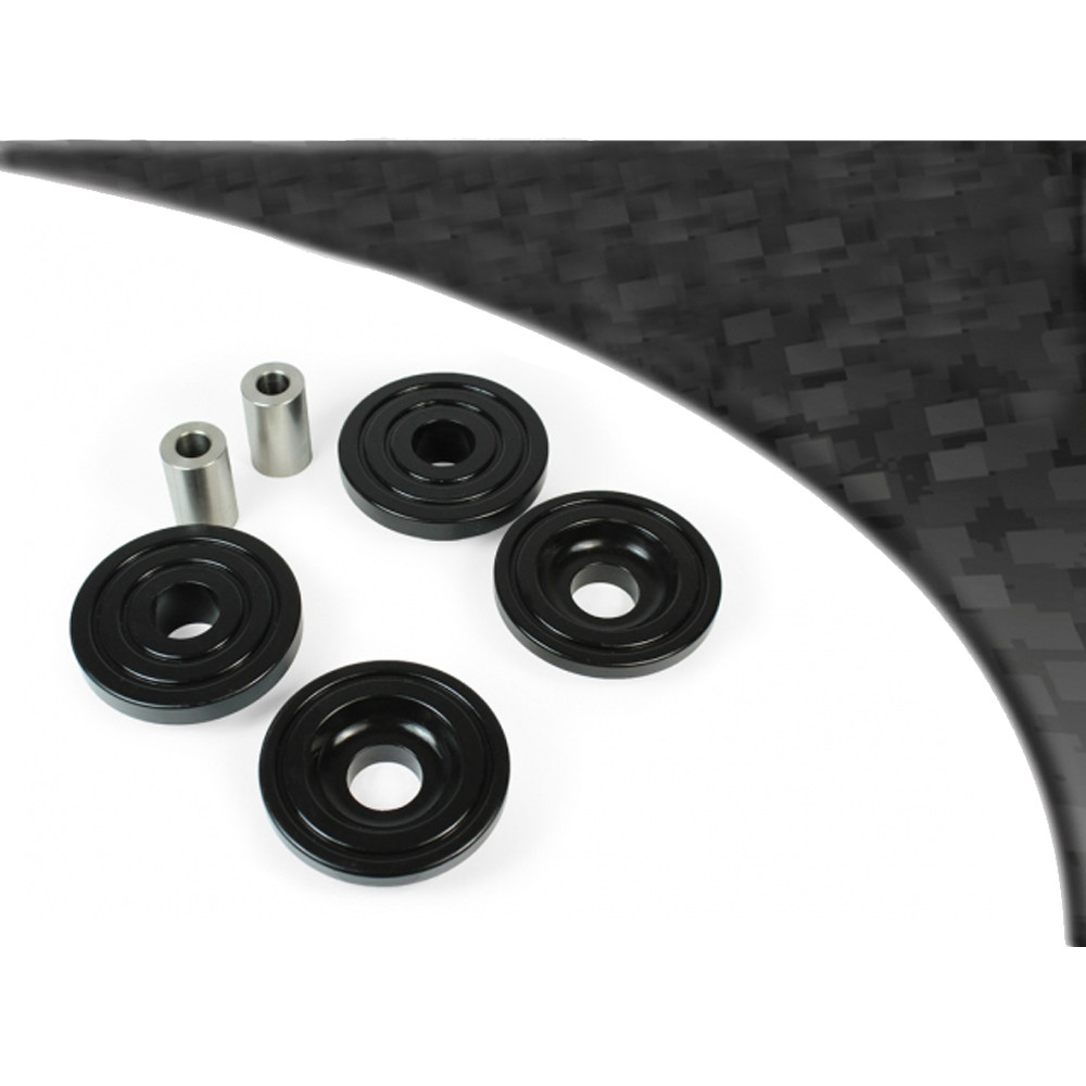 Silent-Bloc Powerflex Black Arrière Différentiel Arrière Audi A3 MK2 8P (2003-2012) - PF-R85525-2N - PFR85-525BLK - 5055676534163