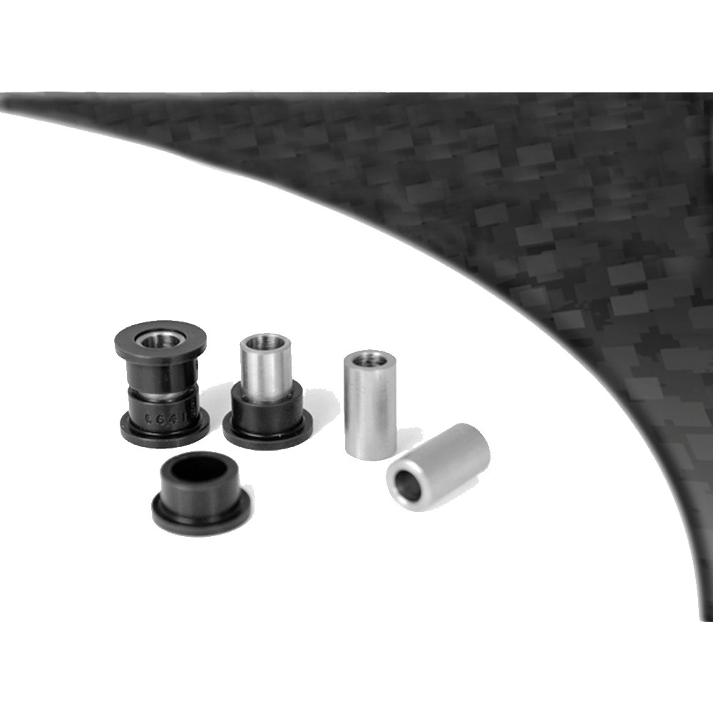 Powerflex Black Boccola Assale Posteriore a Telaio Saab 90 & 99 (1975-1987) - PF-R66418-2N - PFR66-418BLK - 5055676523211