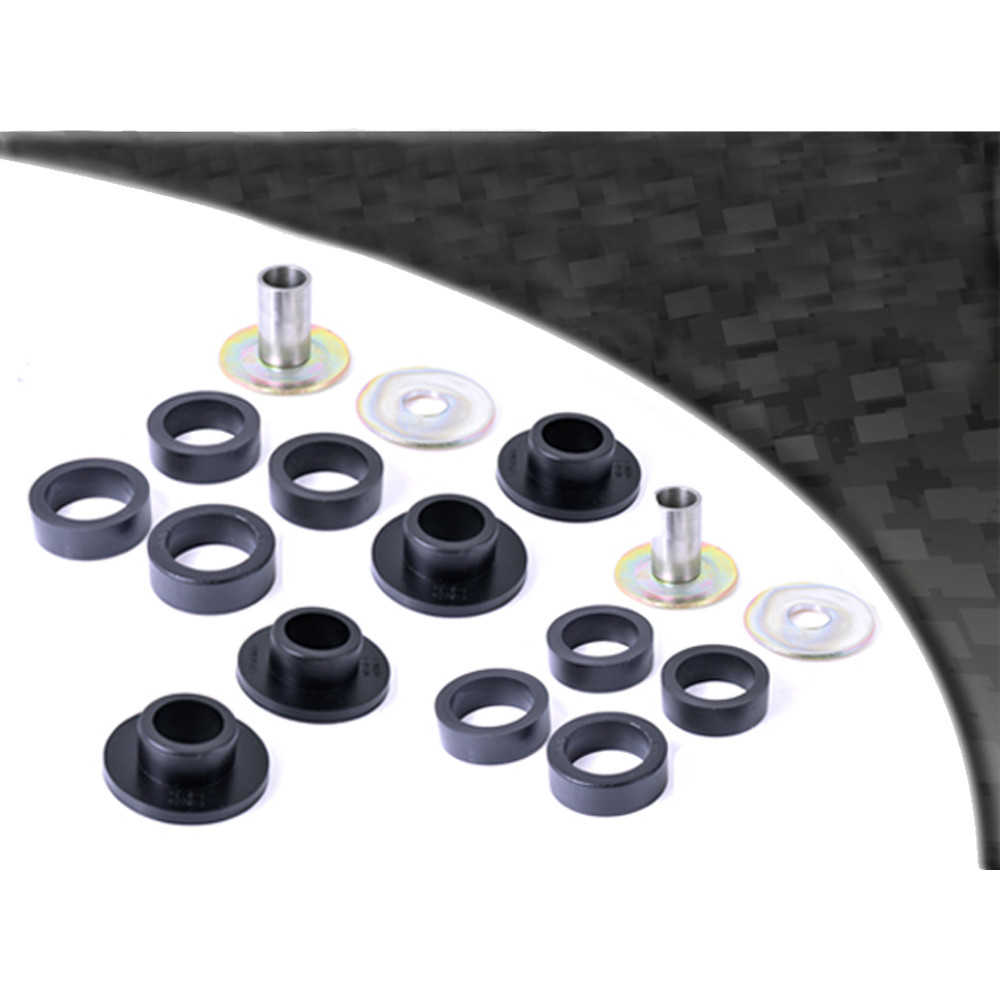 Silent-Bloc Powerflex Black Triangle Vorne Alfa Romeo / Fiat Hinten (2 Stück) - PF-F01812-2N - PFF1-812BLK - 5055676512802