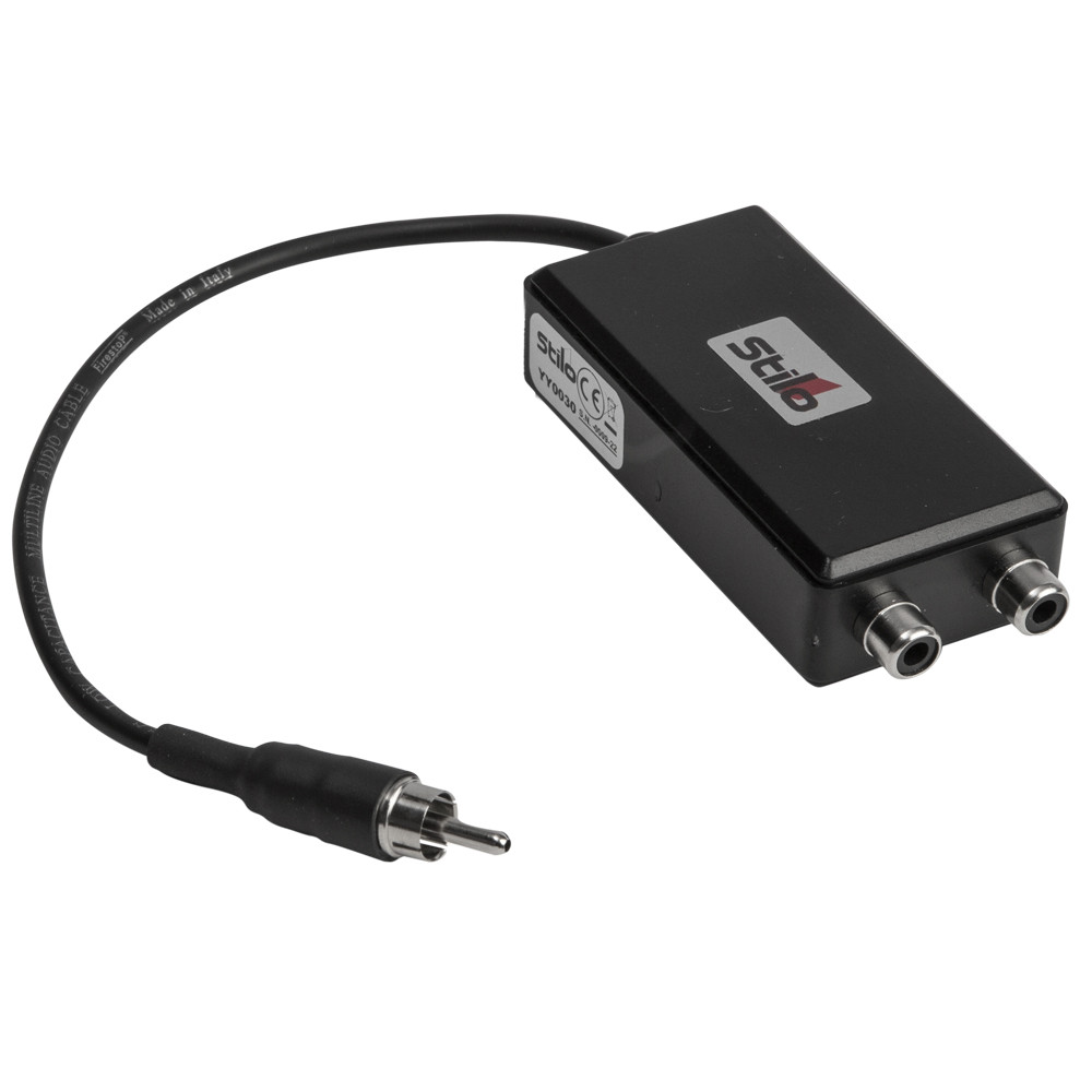 Stilo Isolierfilter für Radio DG10 (1 in / 2 our RCA) - STI-YY0030 - YY0030 - 3666618027913