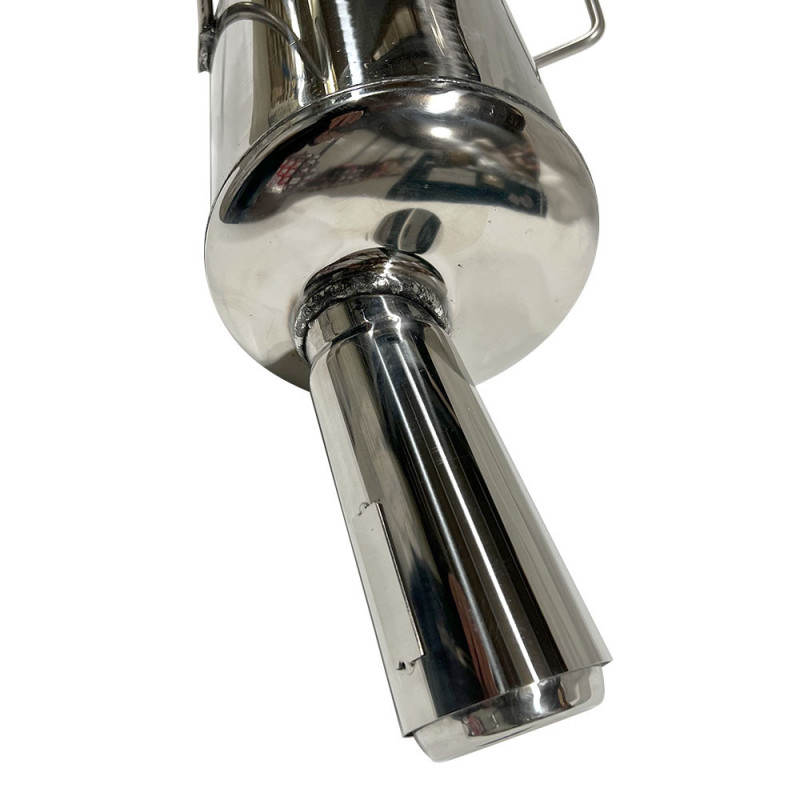 Inoxcar rear exhaust Citroën Saxo 1,6 16v VTS 118cv 1999 on Devil type - IC-CISAX01-DEV - SAXO.01.DE - 3666618031279