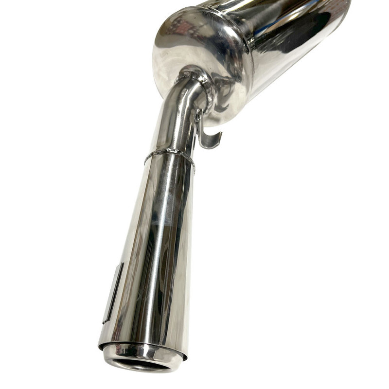 Inoxcar rear muffler Volkswagen Golf 1 1,8 GTI 112cv Devil type - IC-WGO02-DEV - GOLF.02.DE - 3666618031330