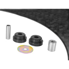 Silent-Bloc Powerflex Black Support Moteur Inférieur (petit) 25mm Support Oval Ford Fiesta Mk6 inclu ST (2002-2008)