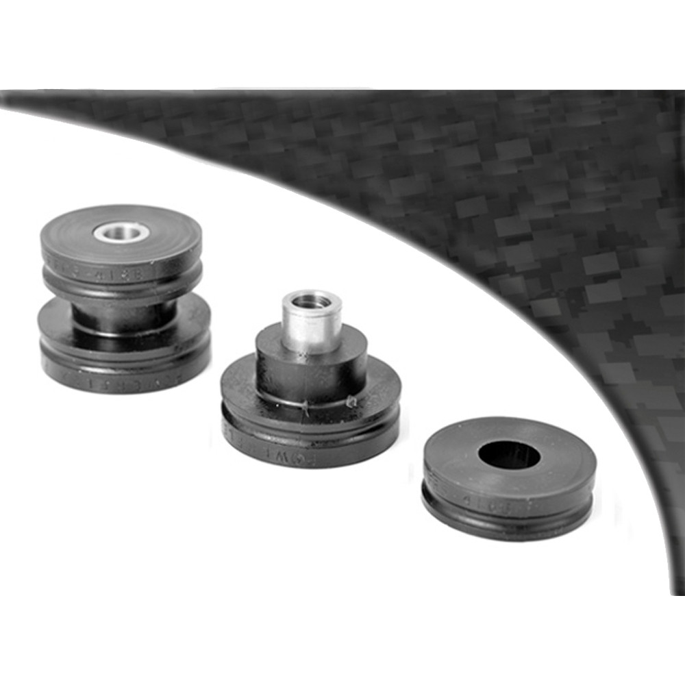 Silent-Bloc Powerflex Black Superior Stoßdämpfer Hinten BMW E81, E82, E87 & E88 1er Serie (2004-2013) - PF-R5416-2N - PFR5-416BLK - 5055676516541