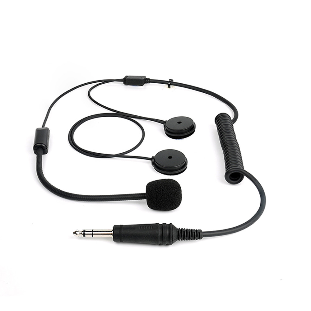Terratrip Mikrofon- und Lautsprecher-Set für Jet-Headset TER-RA036 - TER-RA035 - T035E - 3661768130124
