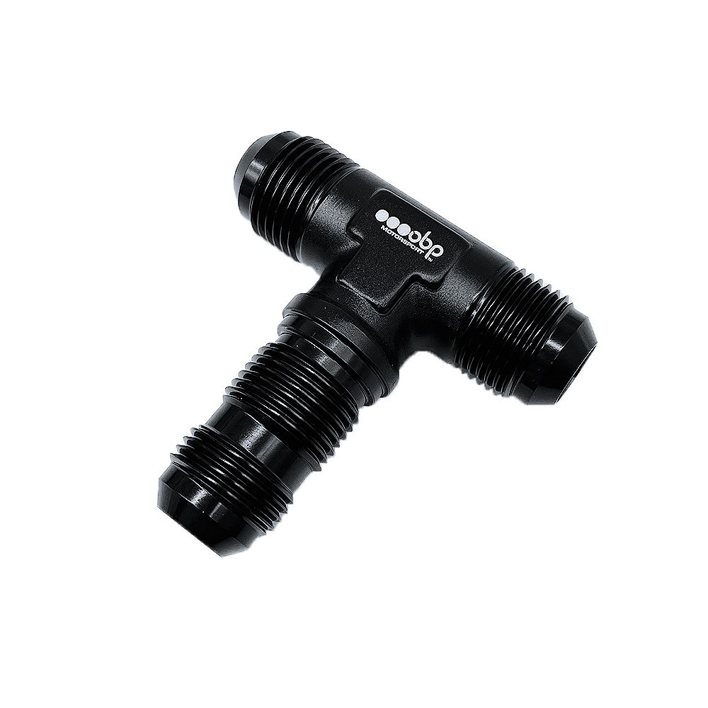 T-Stück mit Außengewinde OBP Aluminium schwarz - OBP-TEE.D6 - OBP-TEE-6