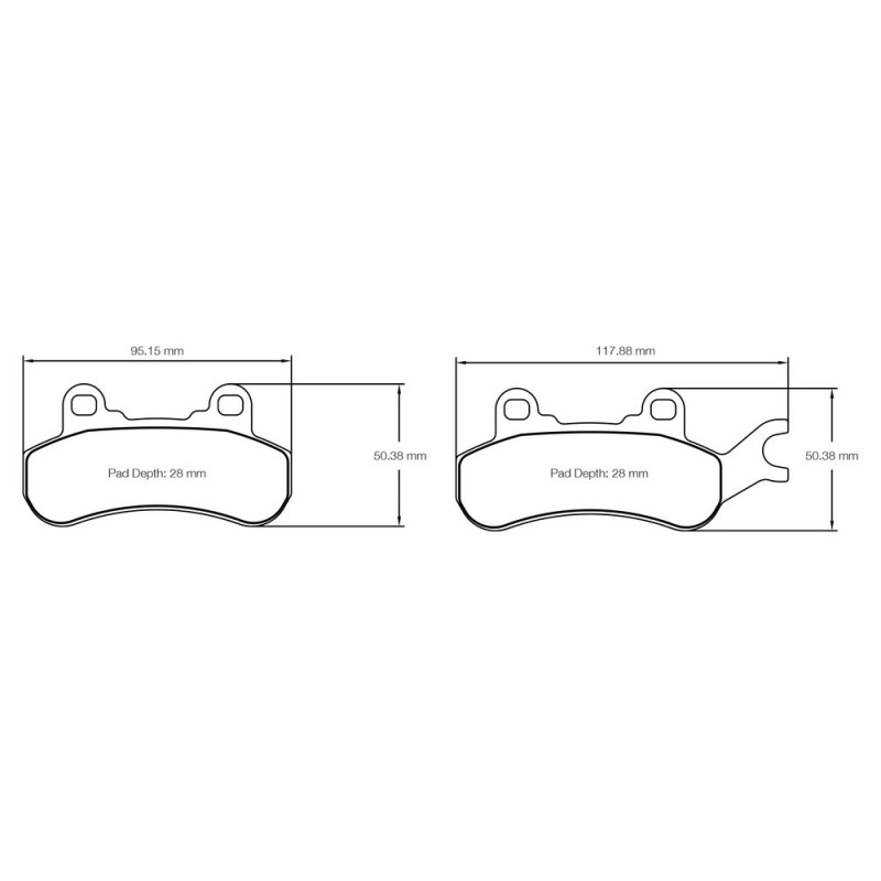 Bremsbeläge SSV/UTV Pagid S6005 - PA-6005-UTV.UT1 - S6005UT1001 - 4056029056784
