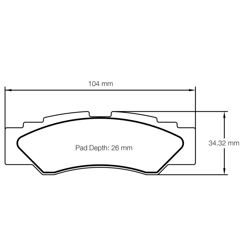 Plaquettes de frein SSV/UTV Pagid S6004 - PA-6004-UTV.UT2 - S6004UT2001 - 4056029056760
