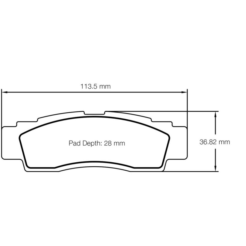 Pagid SSV/UTV brake pads S6003 - PA-6003-UTV.UT1 - S6003UT1001 - 4056029056746