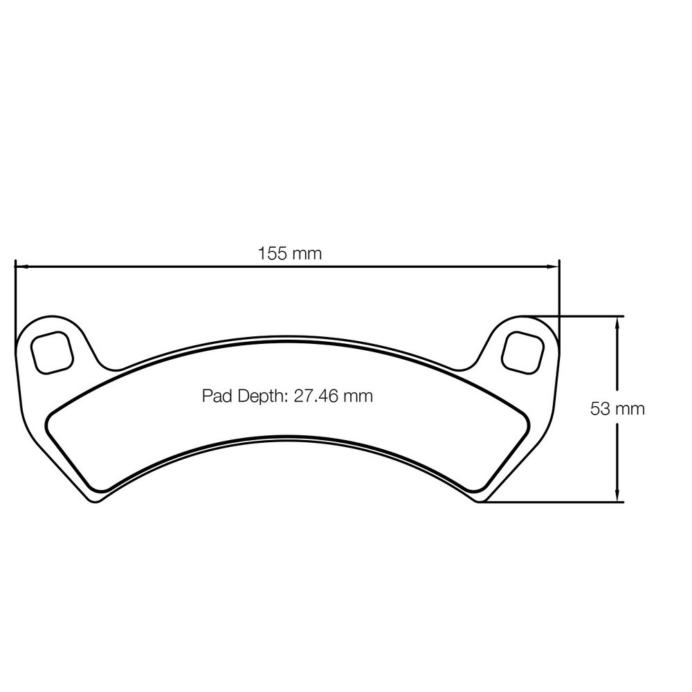 Bremsbeläge SSV/UTV Pagid S6001 - PA-6001-UTV.UT2 - S6001UT2001 - 4056029056708