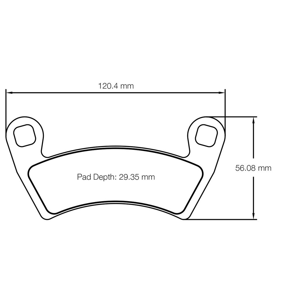 Bremsbeläge SSV/UTV Pagid S6000 - PA-6000-UTV.UT2 - S6000UT2001 - 4056029056685