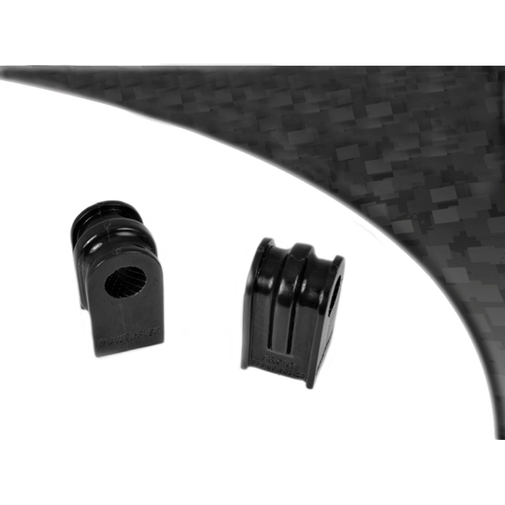 Silent Blocs POWERFLEX BLACK Anti-Roll Vorne 20mm Renault Megane 2 RS 225 R26 (2 Stück) - PF-F6050320-2N - PFF60-503-20BLK - 5055676529633