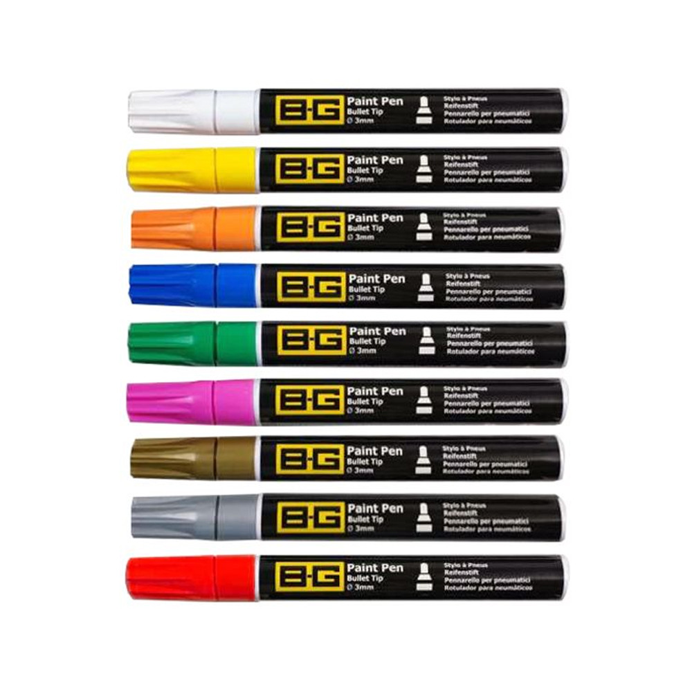 Marcatore per pneumatico BG Racing diametro 3mm - BG-520.SI - BG5207 - 5060252098977