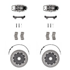 VWR - Kit freinage Stage 3 + pour chassis MQB / MQB EVO - Disques 380mm Carbone Ceramique - Etrier 6 Pistons