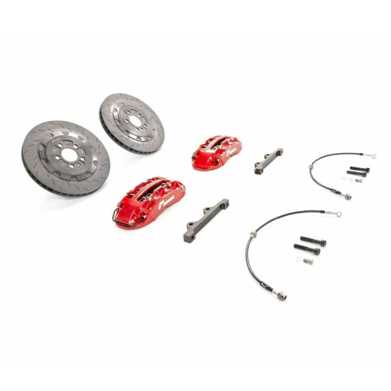 VWR - Kit freno Stage 2 per telaio MQB / MQB EVO - Dischi 345mm - Pinze 4 pistoni - VWR-652000.B - VWR652000-BLU