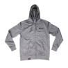 RacingLine Grey Full-Zip Hoodie
