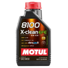 Motoröl MOTUL 8100 X-CLEAN EFE 5W30 - 1L Kanister