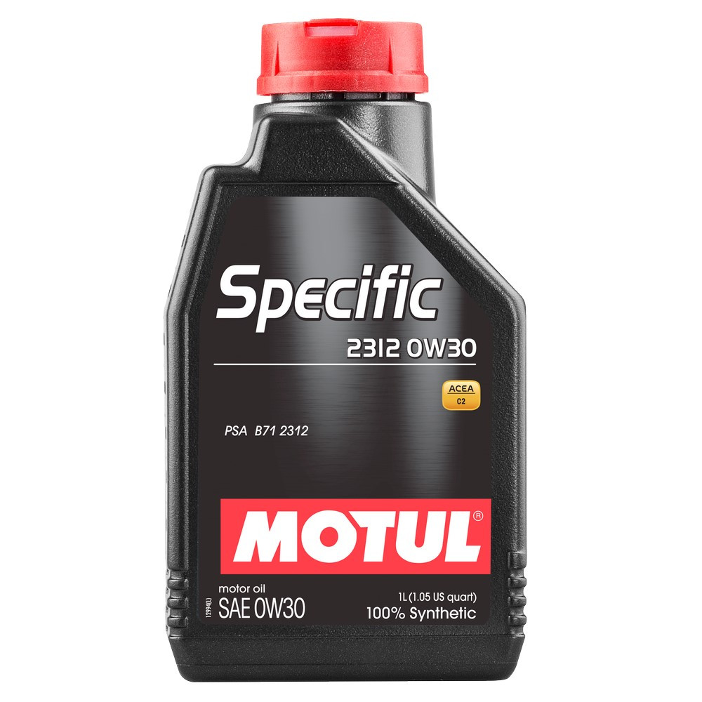 Huile moteur MOTUL SPECIFIC 2312 0W30 - bidon de 1L - MOT-SP2312-0W30 - 106413 - 3374650257860