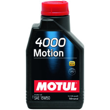 MOTUL 4000 MOTION 15W50 engine oil - 1L can