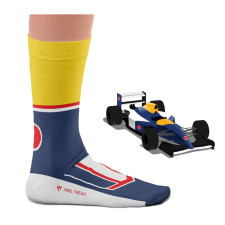 Chaussettes Auto HEEL TREAD Red 5