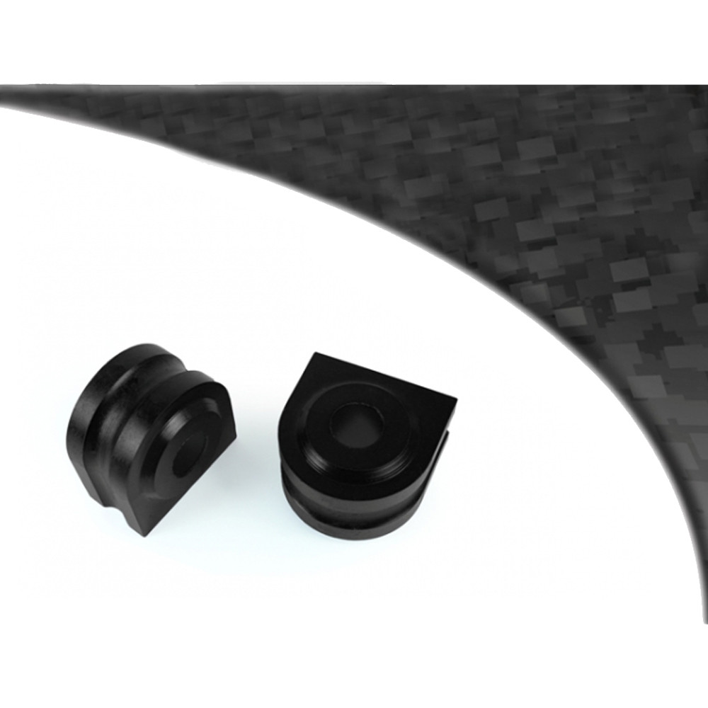 Silent-Bloc Powerflex Black Barre Anti-Roulis 25.6mm BMW E60, E61 Série 5 (2003-2010) - PF-F5703256-2N - PFF5-703-25.6BLK - 5055676528261
