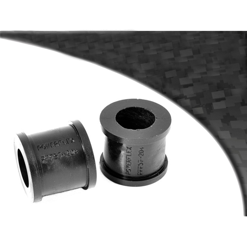 Silent-Bloc Powerflex Black Barre Anti-Roulis Avant 21.5mm Porsche 944 inclu S2 & Turbo (1985 - 1991) - PF-F57204215-2N - PFF57-204-21.5BLK - 5055676538901