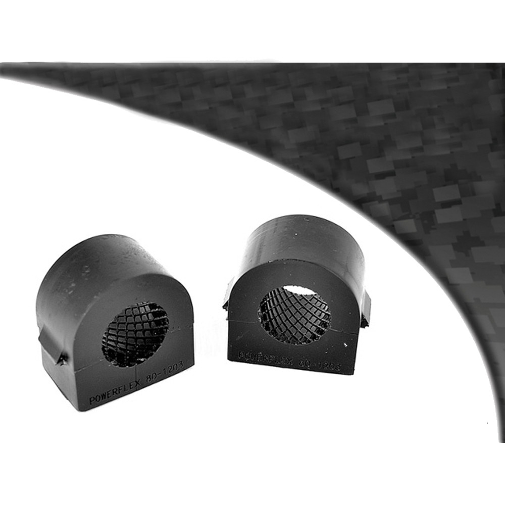 Silent-Bloc Powerflex Black Barre Anti-Roulis Avant 24mm (2 pièces) Cadillac BLS (2005 - 2010) - PF-F80120324-2N - PFF80-1203-24BLK - 5055676527981