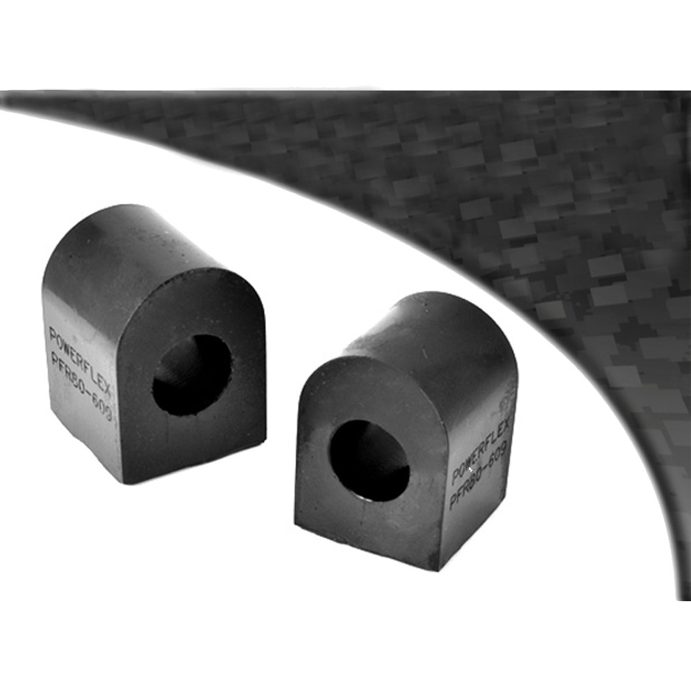 Powerflex bushes for Rear Anti Roll Bar Mount 18mm Opel Manta B (1982-1988) - PF-R8060918-2N - PFR80-609-18BLK - 5055676518989