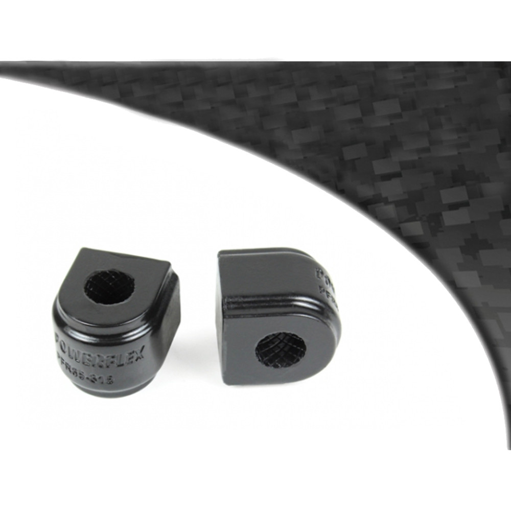 Silent-Bloc Powerflex Black Barre Anti-Roulis Arrière 20.7mm Audi A3 MK3 8V jusqu'à 125cv (2013-) - PF-R85815207-2N - PFR85-815-20.7BLK - 5055676536204