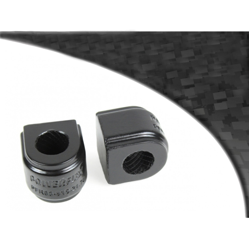 Powerflex bushes for Rear Anti Roll Bar Bush 21.7mm Audi A3 MK3 8V up to 125PS (2013-) Rear Beam - PF-R85815217-2N - PFR85-815-21.7BLK - 5055676536228