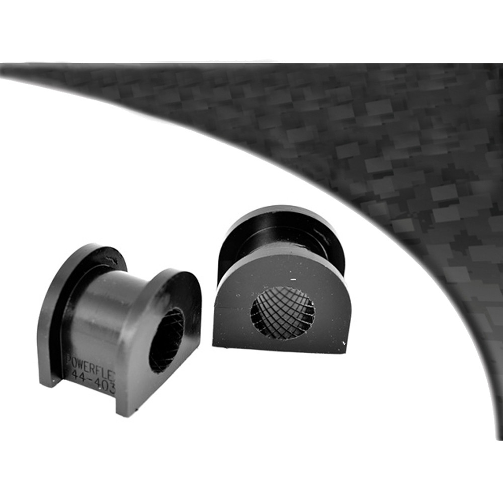 Powerflex Black Barra Stabilizzatrice Posteriore a Telaio 23mm Mitsubishi Lancer Evolution 10 CZ4A (10/07-) - PF-F4440323-2N - PFF44-403-23BLK - 5055676519627