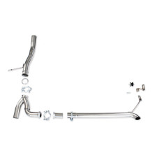 Inoxcar Duplex Renault Megane GT4 diameter 80mm without muffler