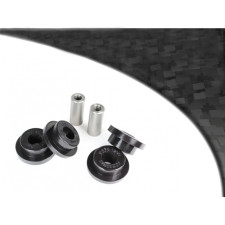 Powerflex Black Boccola Anteriore Telaio Anteriore 12mm Audi 80, 90 incluso Avant (73 - 1996)