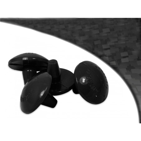 Silent-Bloc Powerflex Black Anti-bruit Lame Suspension Arrière Volkswagen Caddy Mk1 Type 14 (1985-1996)