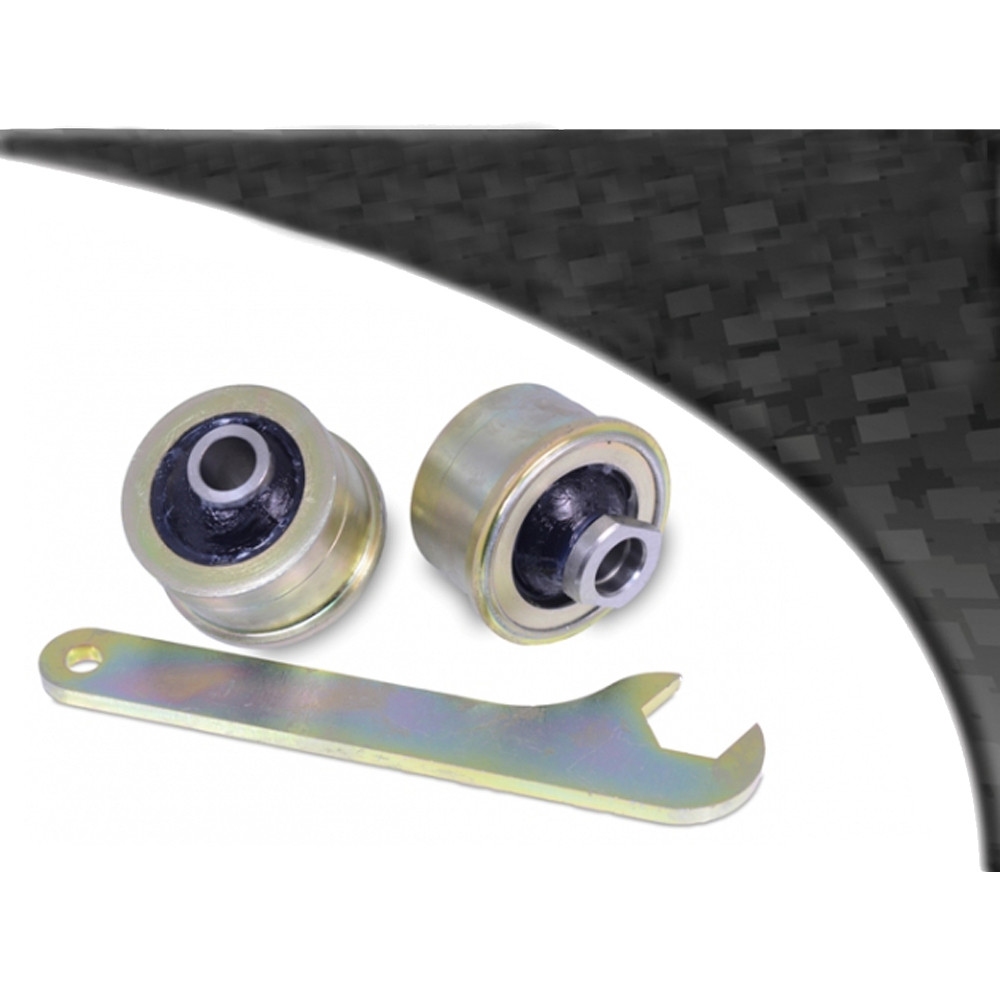 Powerflex bushes for Front Wishbone Rear Bush Anti-Lift & Caster AdjustableSubaru Legacy BM & BR (2009 - 2014) - PF-F69902G-2N - PFF69-902GBLK - 5055676537720
