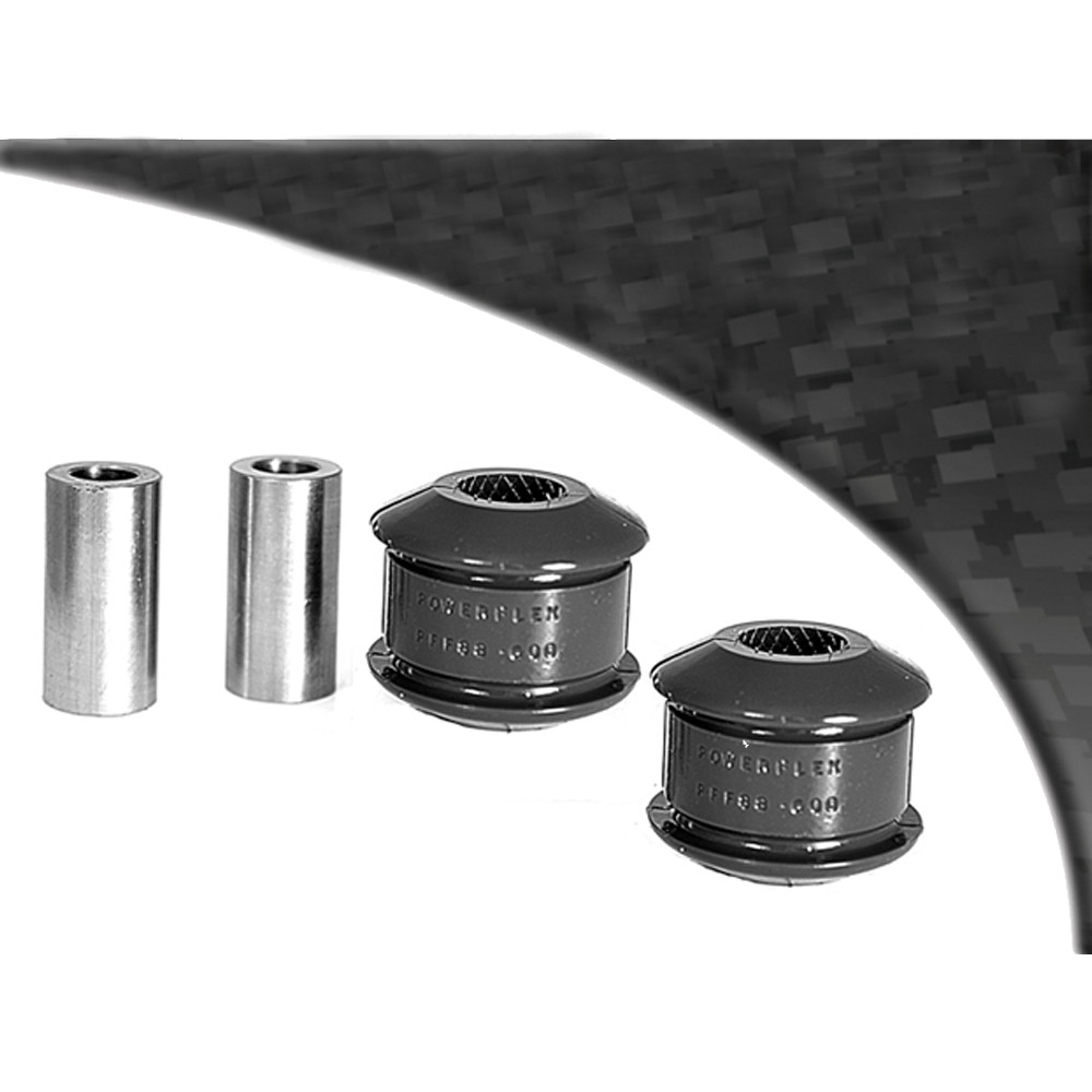 Silent-Bloc Powerflex Black Arrière Bras Avant Volvo S60 (2001-2009), V70-Mk2, S80-Mk1 (2000-2007) - PF-F88600-2N - PFF88-600BLK - 5055676526724