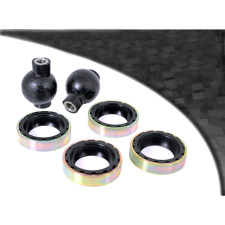 Powerflex Black Posteriore Supporto Inferiore Trapezio Anteriore Regolazione Incidenza Ford Mondeo (2000 a 2007)