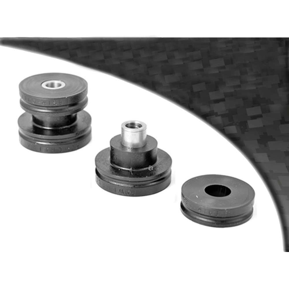 Silent-Bloc Powerflex Black Supérieur Amortisseur Arrière 12mm BMW E81, E82, E87 & E88 Série 1 (2004-2013) - PF-R541612-2N - PFR5-416-12BLK - 5055676516558