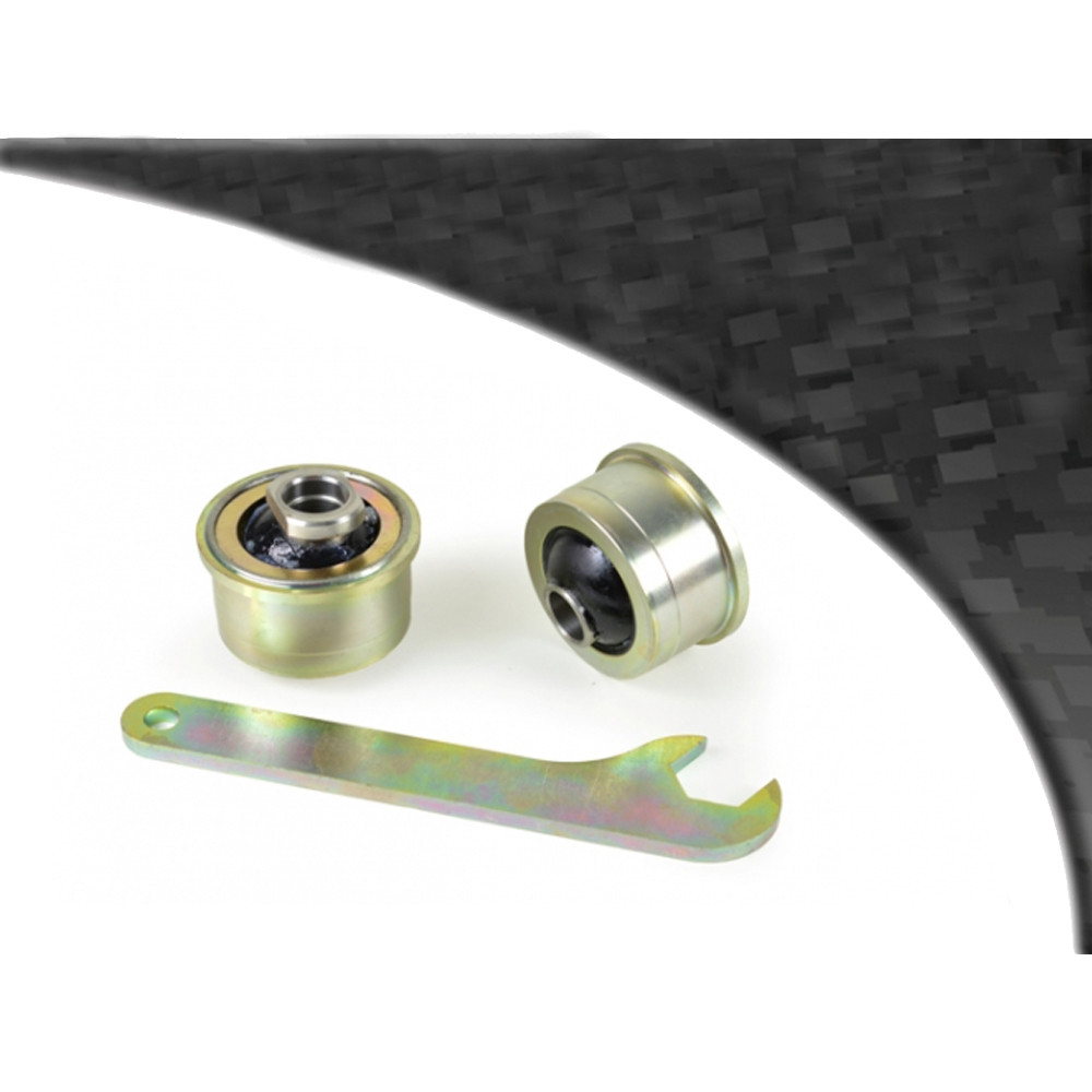 Silent-Bloc Powerflex Black Frontarm Front Chassis Subaru 2008-2010 (2 Stück) - PF-F69502G-2N - PFF69-502GBLK - 5055676520227