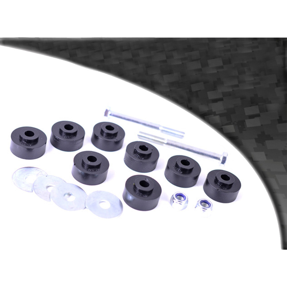 Silent-Bloc Powerflex Black Barra Anti-Rollio Anteriore Renault Clio 16S (2 Pezzi) - PF-F60205-2N - PFF60-205BLK - 5055676513595