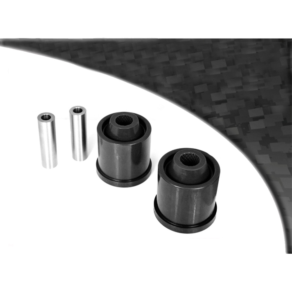 Powerflex Black Rear beam Rear Mounting Bush Peugeot 307 2001-2011 (2 parts) - PF-R50610-2N - PFR50-610BLK - 5055676530042