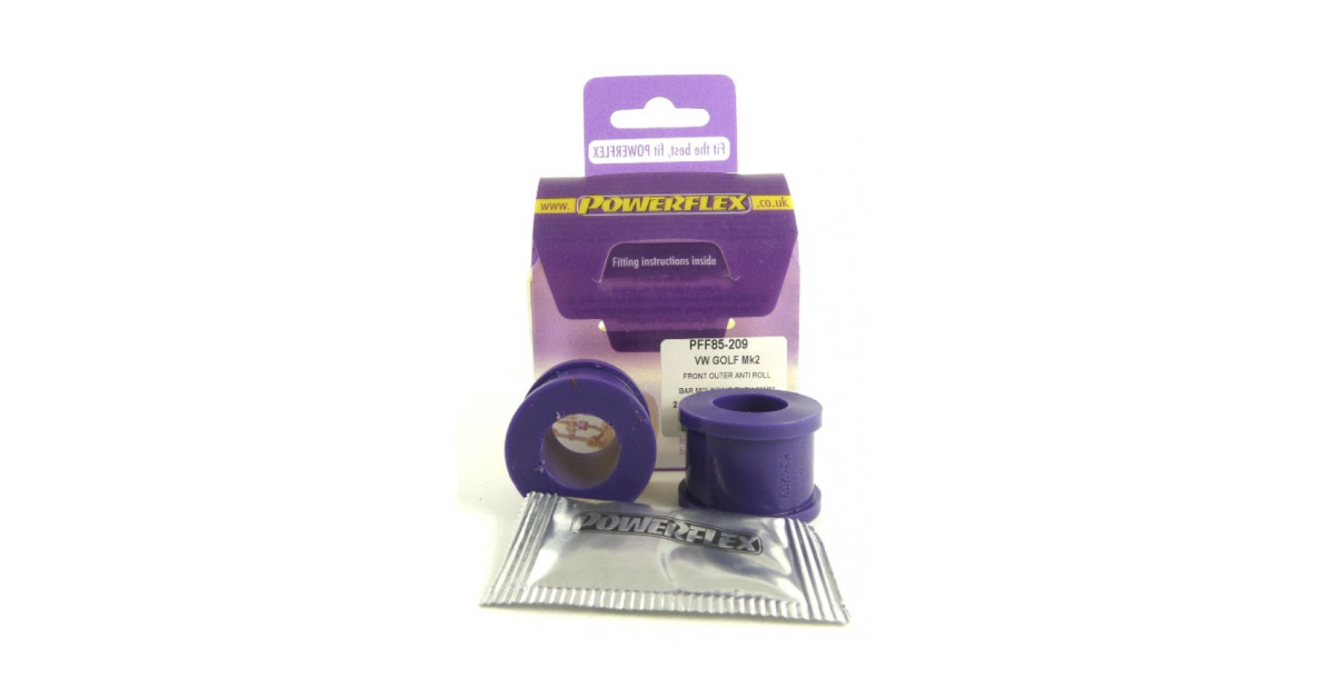 Silent-Bloc Powerflex Barre Anti-Roulis Oeillet 18mm Volkswagen Golf 2 / 3 (2 Pièces)