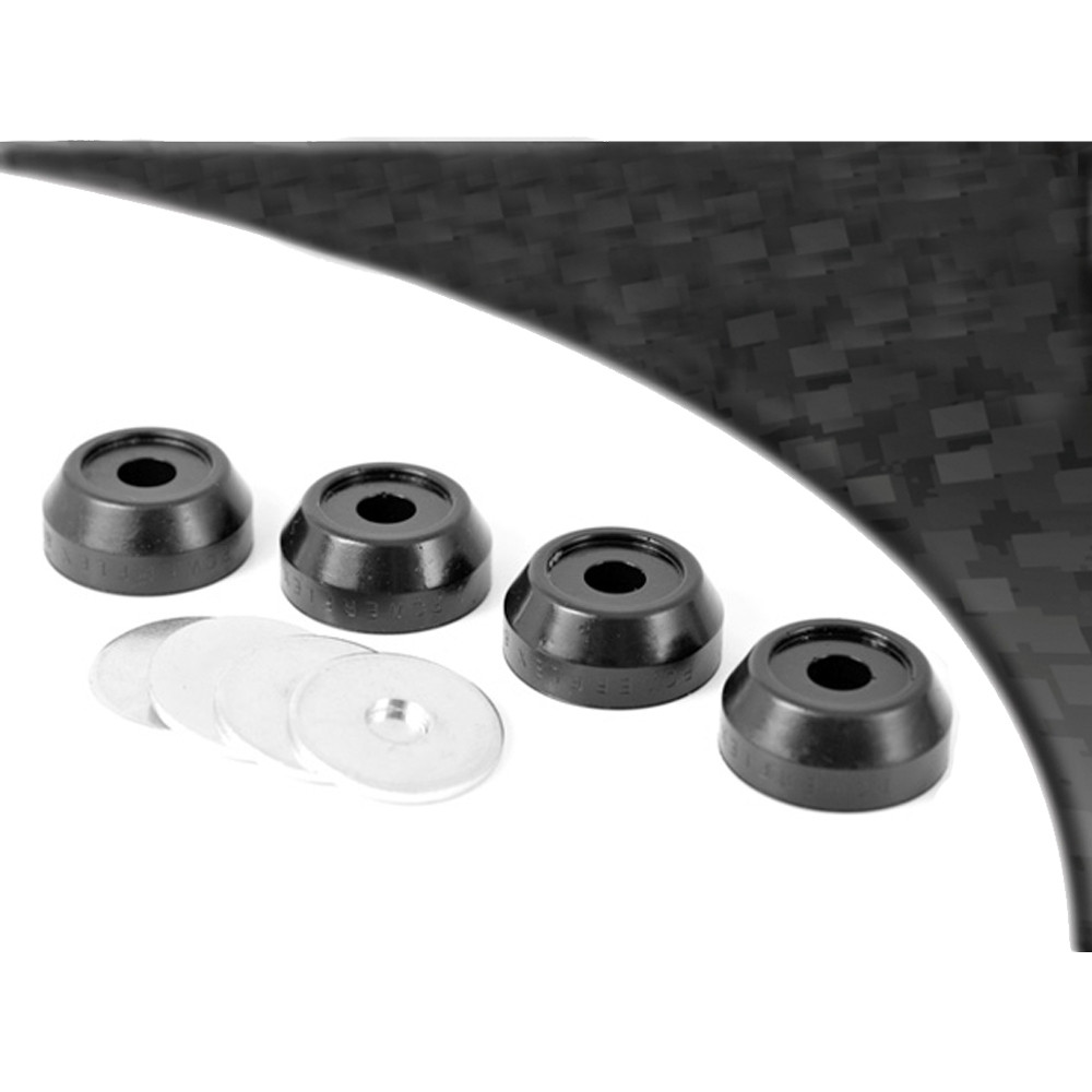Silent-Bloc Powerflex Black Barre Anti-Roulis Oeillet Triangle Volkswagen Golf 2 (2 Pièces) - PF-F85208-2N - PFF85-208BLK - 5055676514097