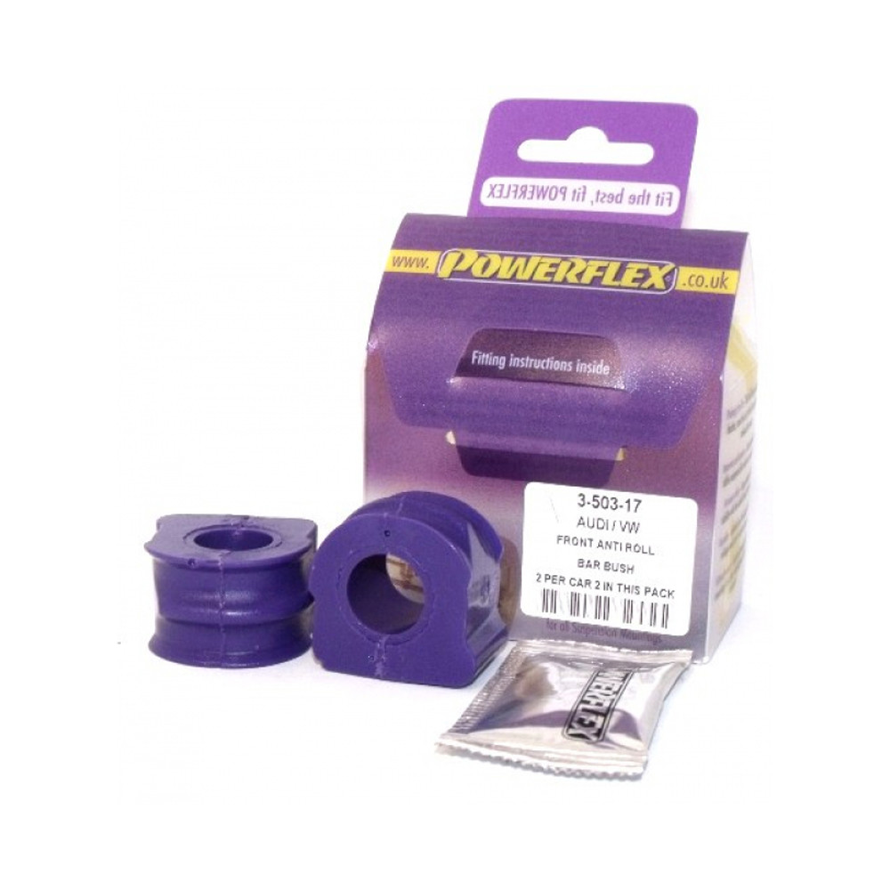 Silent-Bloc Powerflex Barre Anti-Roulis Audi S3 4 Roues Motrices 17mm (2 Pièces) - PF-F0350317-2 - PFF3-503-17 - 5055676500946