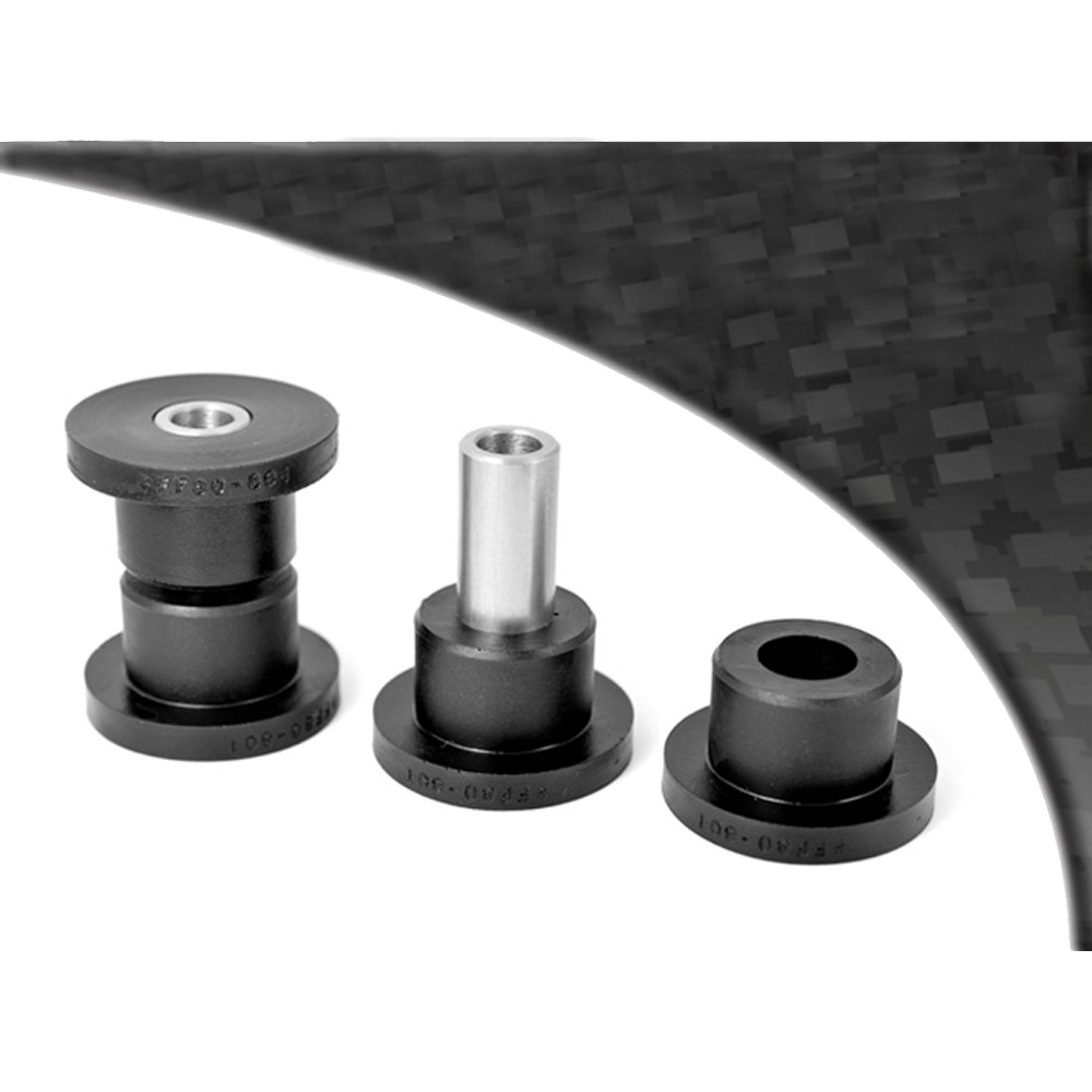 Silent-Bloc Powerflex Black Triangle Avant Antérieur Opel Astra G (2 Pièces) - PF-F80801-2N - PFF80-801BLK - 5055676510075