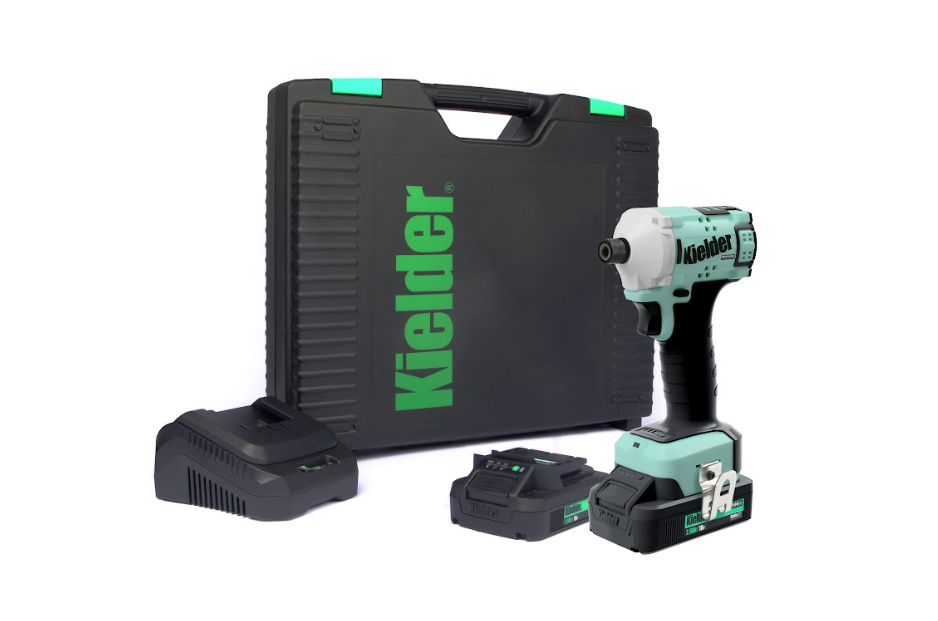 Kielder® 18v 1/4” Ultra Compact Impact Driver - KWT-155-02 - KWT-155-02EU - 5060441196033