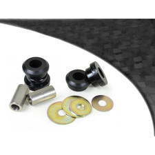 Silent-Bloc Powerflex Black Tassello Posteriore Superiore Esterno Volkswagen Golf V (2 Pezzi)